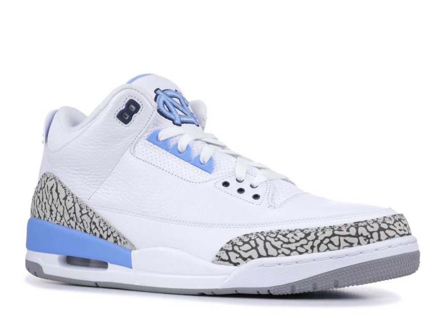 Air Jordan 3 Retro Unc Player Ekskluzivni Bijeli