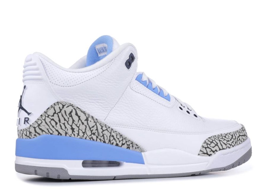 Air Jordan 3 Retro Unc Player Ekskluzivni Bijeli