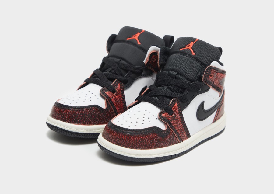 Air Jordan 1 Mid Se Infant Red