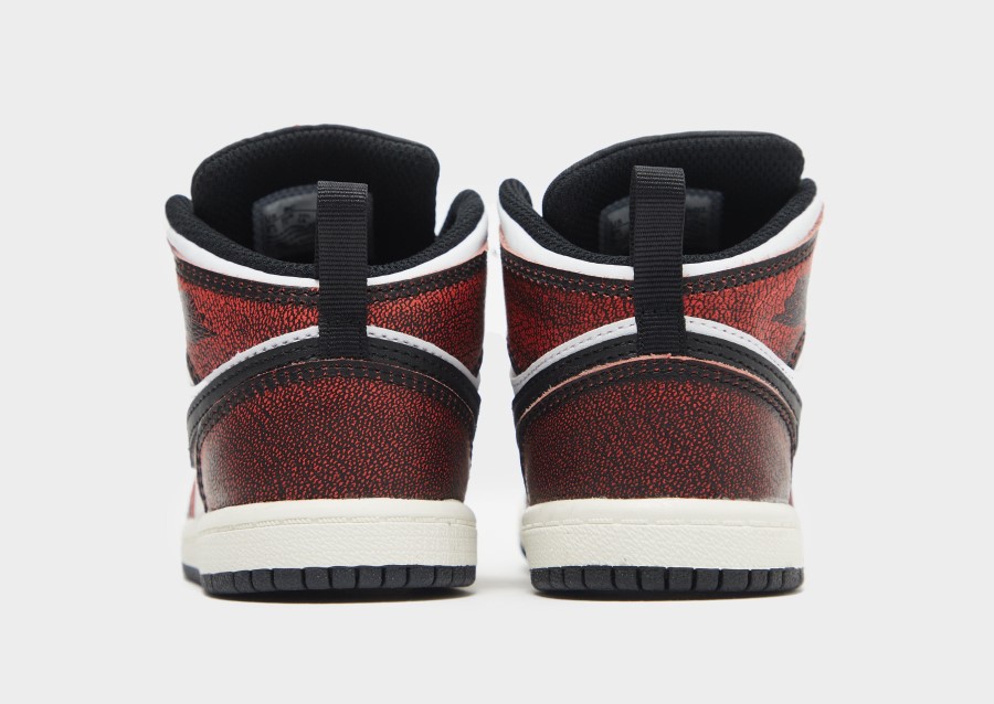 Air Jordan 1 Mid Se Infant Red
