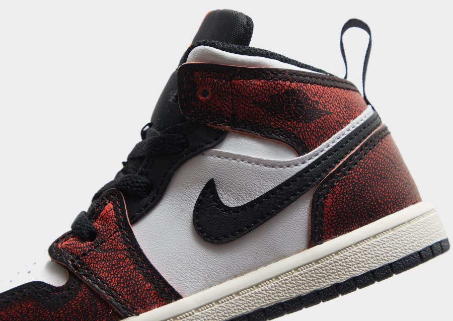 Air Jordan 1 Mid Se Infant Red