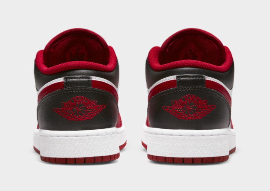 Air Jordan 1 Mid ''bulls'' Junior's White