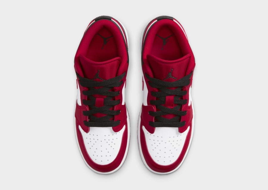 Air Jordan 1 Mid ''bulls'' Junior's White