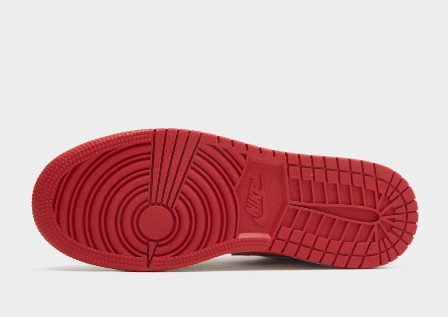 Air Jordan 1 Mid ''bulls'' Junior's White