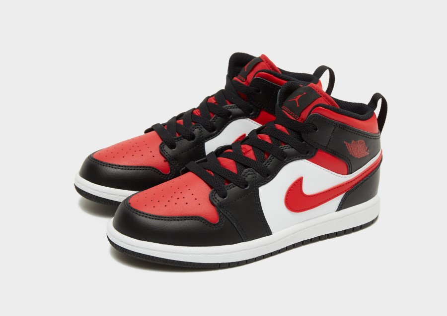 Air Jordan 1 Mid Children Red
