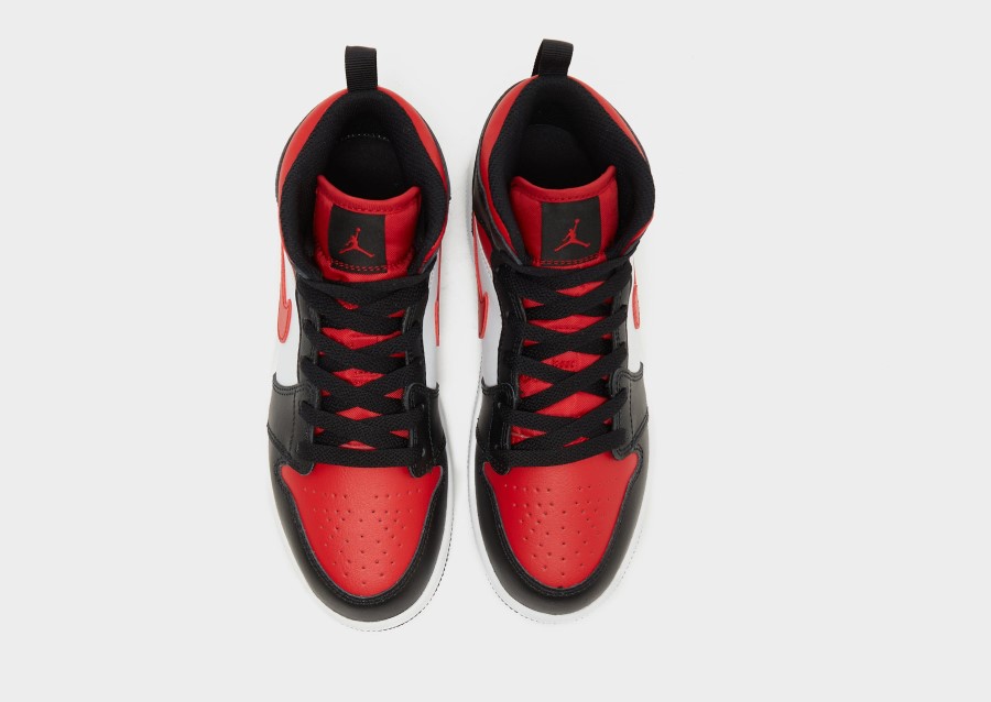 Air Jordan 1 Mid Children Red