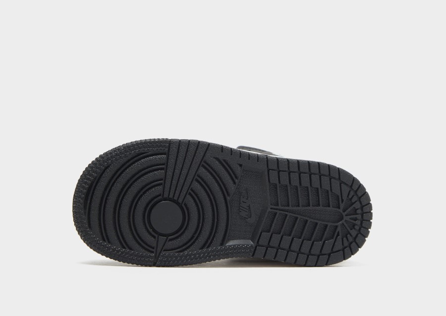 Black Air Jordan 1 Mid Infant