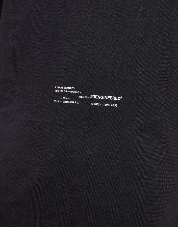 Jordan 23 Dizajnirana Crna Majica Dugih Rukava