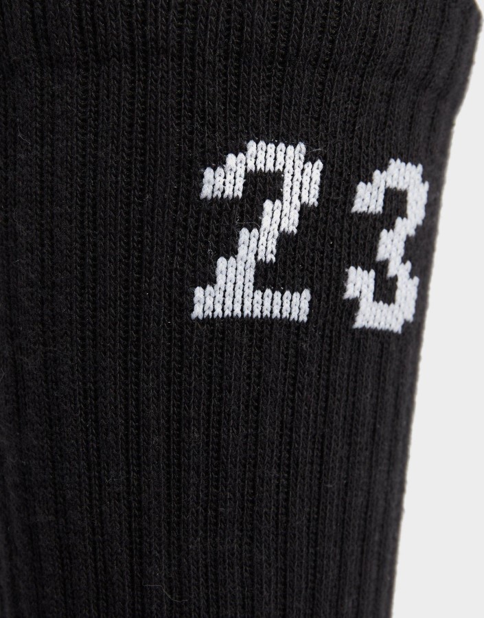 Jordan 3-pack Crew Socks Crne