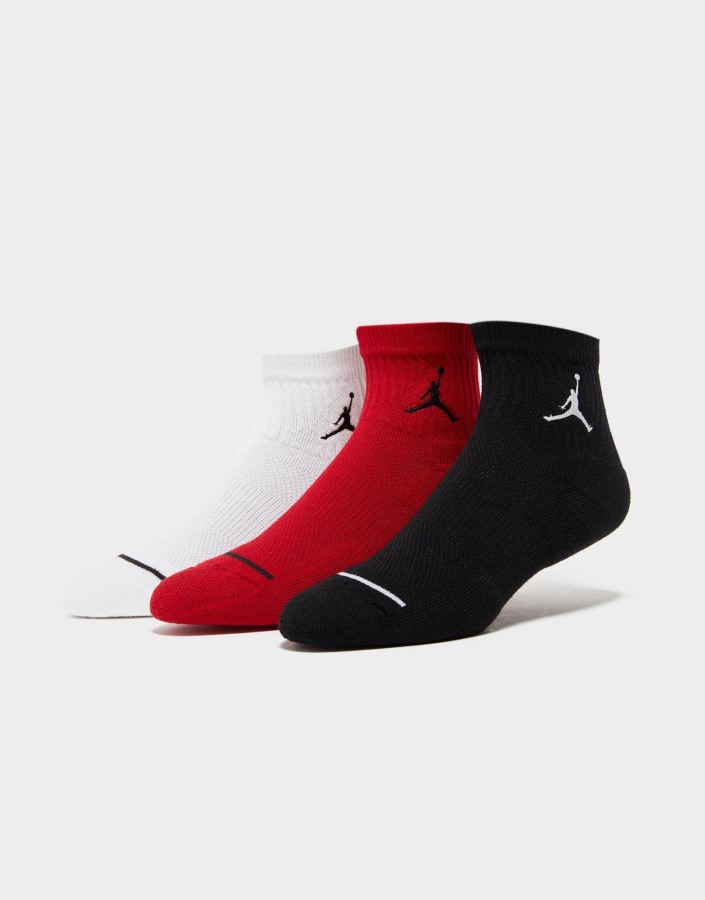 Jordan 3-pack Drift Niske čarape Crne