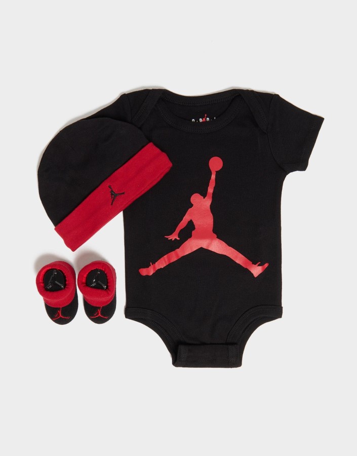 Jordan 3-dijelni Jumpman Set Infant Black