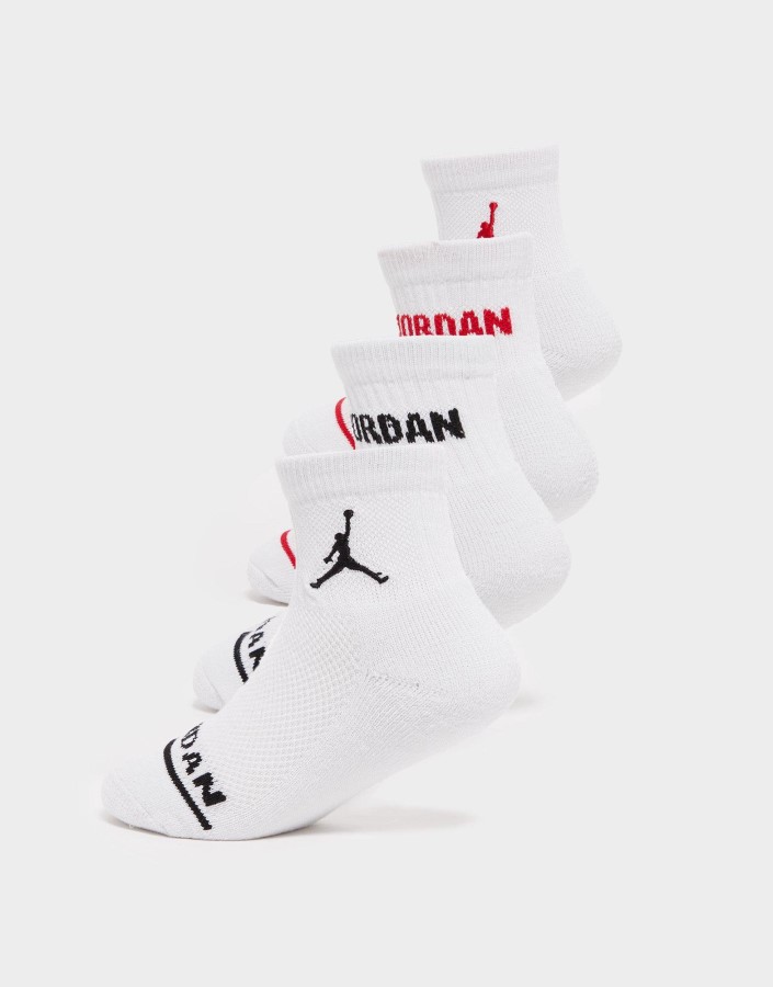 Jordan 6-paket čarapa Za Gležnjeve Junior Bijele