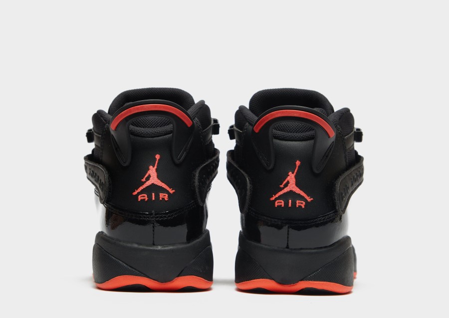 Jordan Aj 6 Prstenova Junior Black