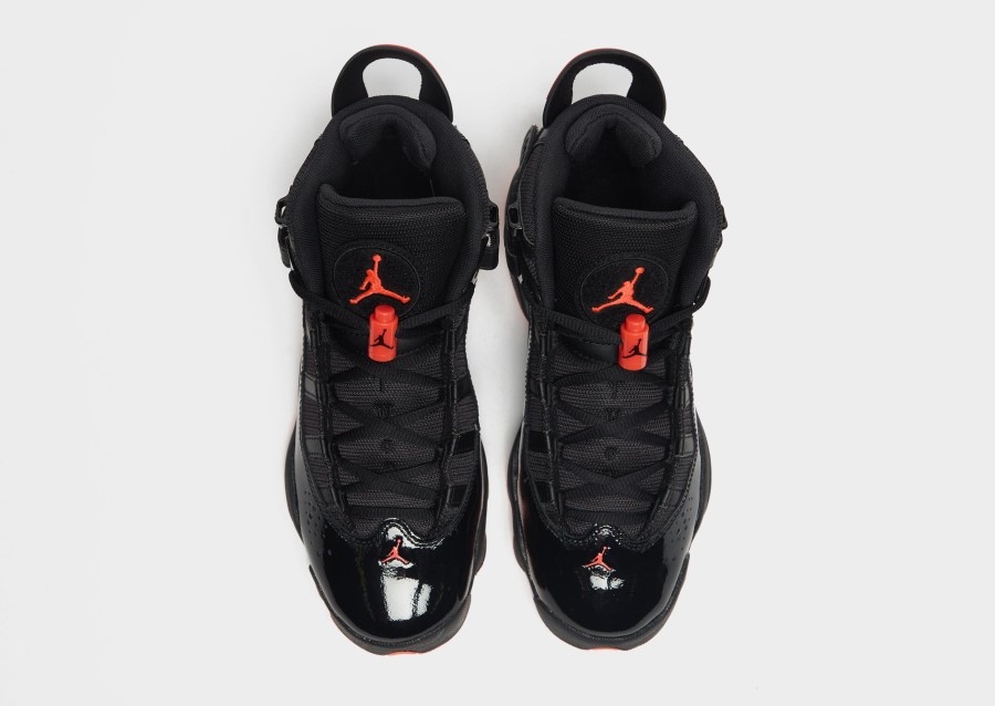 Jordan Aj 6 Prstenova Junior Black