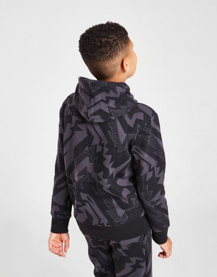 Jordan All Over Essential Hoodie Junior Black