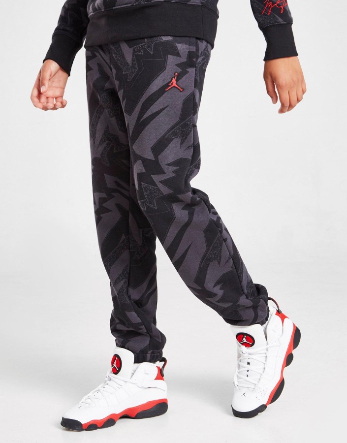 Jordan All Over Print Esencijalne Joggers Junior Crne