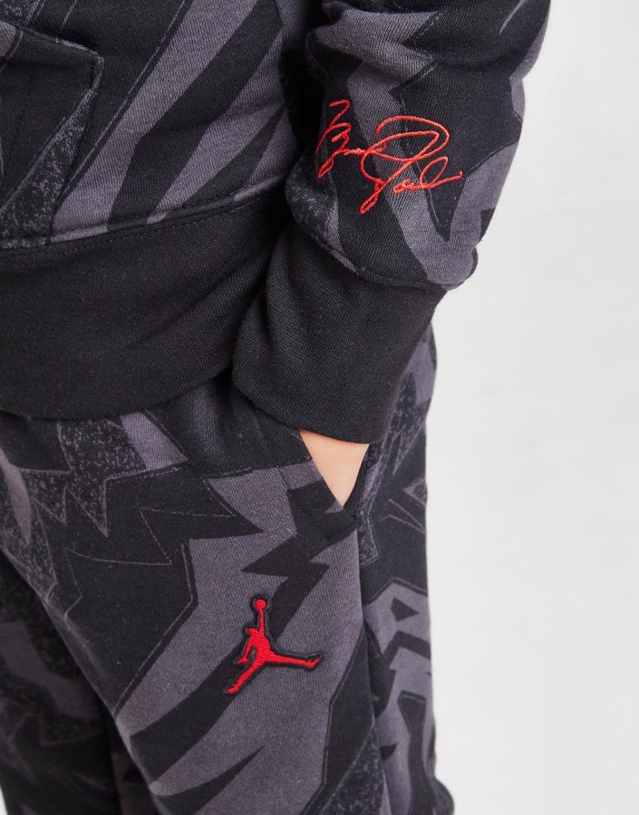Jordan All Over Print Esencijalne Joggers Junior Crne