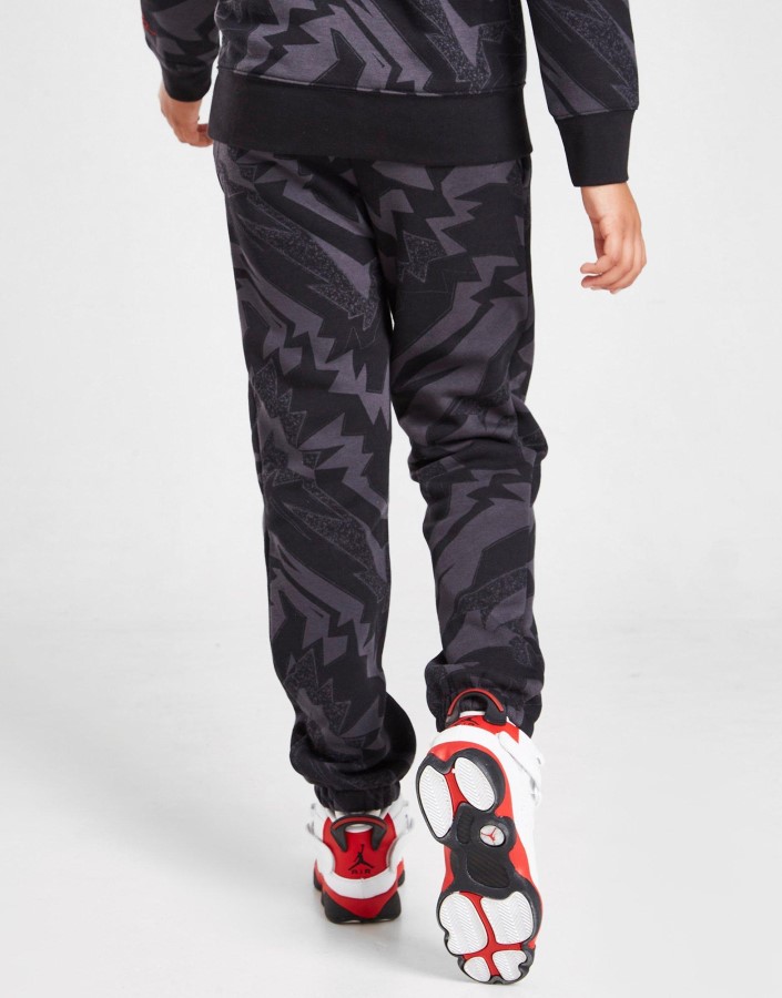 Jordan All Over Print Esencijalne Joggers Junior Crne