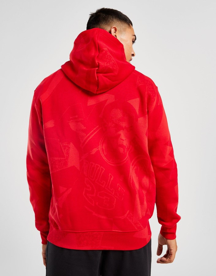 Jordan Sveobuhvatna Majica S Kapuljačom Crvena