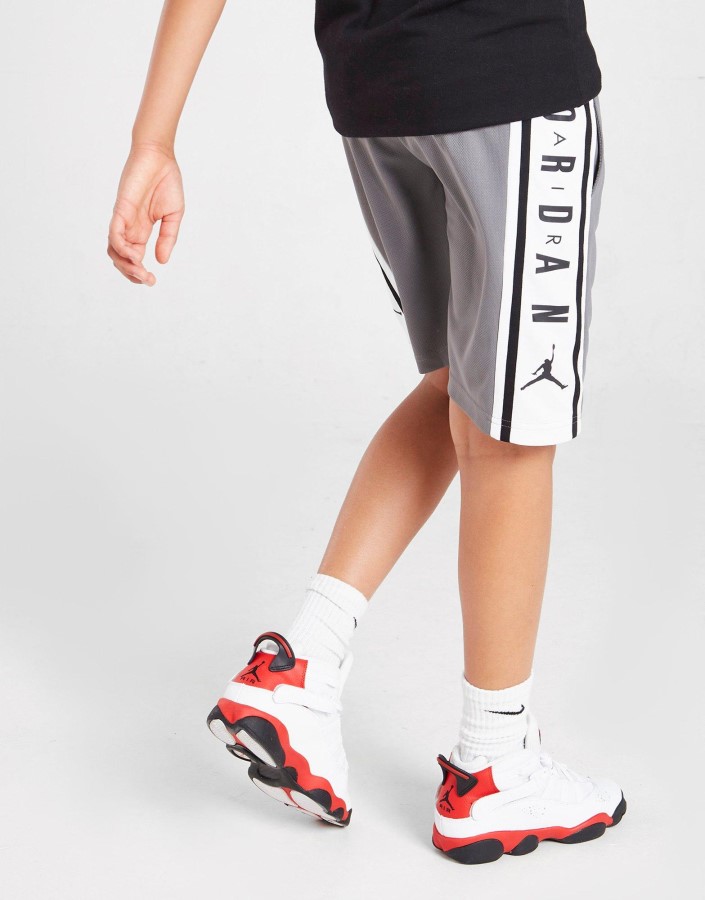 Jordan Košarkaške Kratke Juniorske Sive