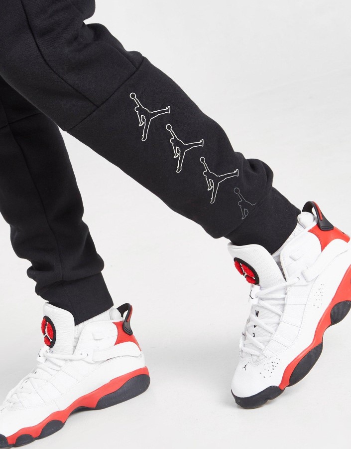 Jordan Box Repeat Joggers Junior Black