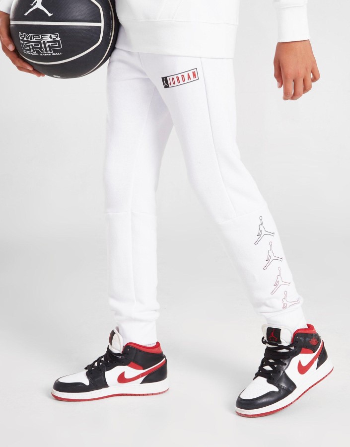 Jordan Box Repeat Joggers Junior White