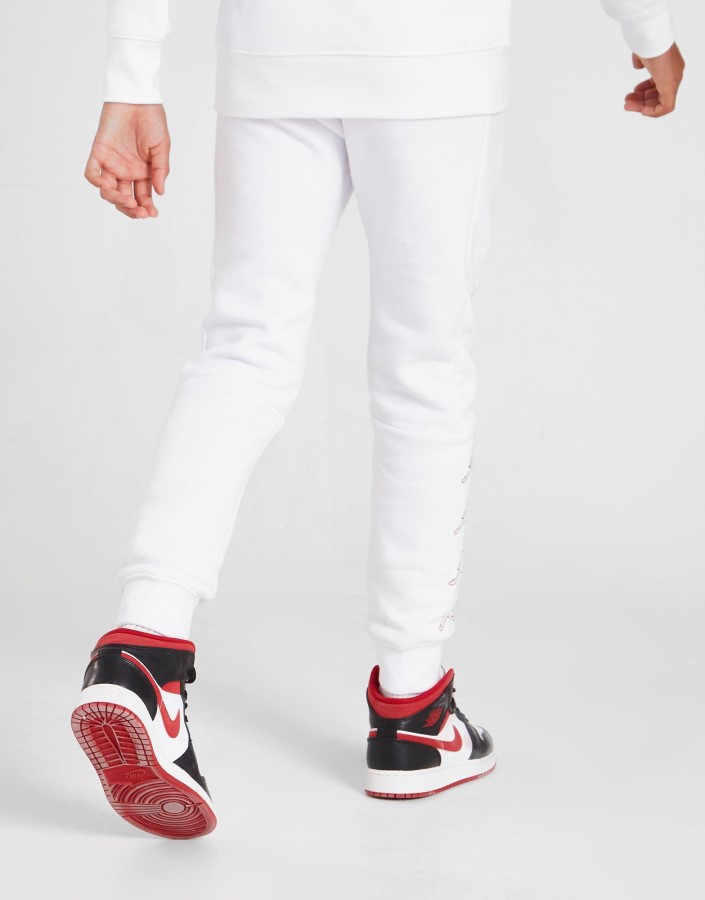 Jordan Box Repeat Joggers Junior White