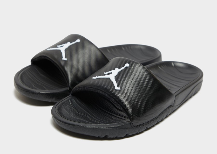 Jordan Break Slides Black
