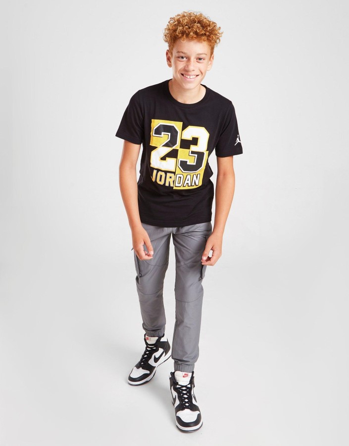 Jordan Collegiate 23 Majica Kratkih Rukava Junior Crna