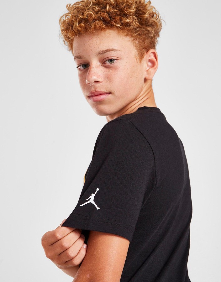 Jordan Collegiate 23 Majica Kratkih Rukava Junior Crna