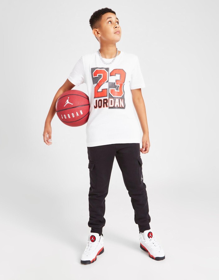 Jordan Collegiate 23 Majica Kratkih Rukava Junior Bijela