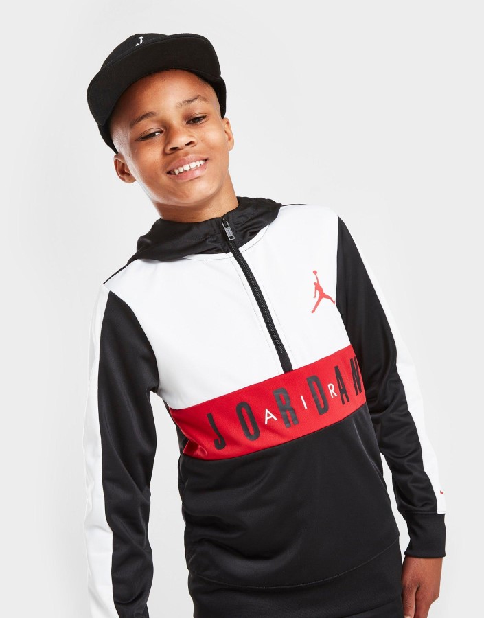 Jordan Color Block Trenirka S Kapuljačom Junior Crna