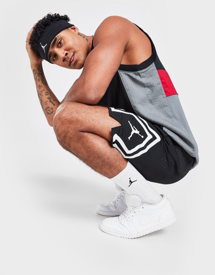 Jordan Dijamantne Kratke Hlače Crne