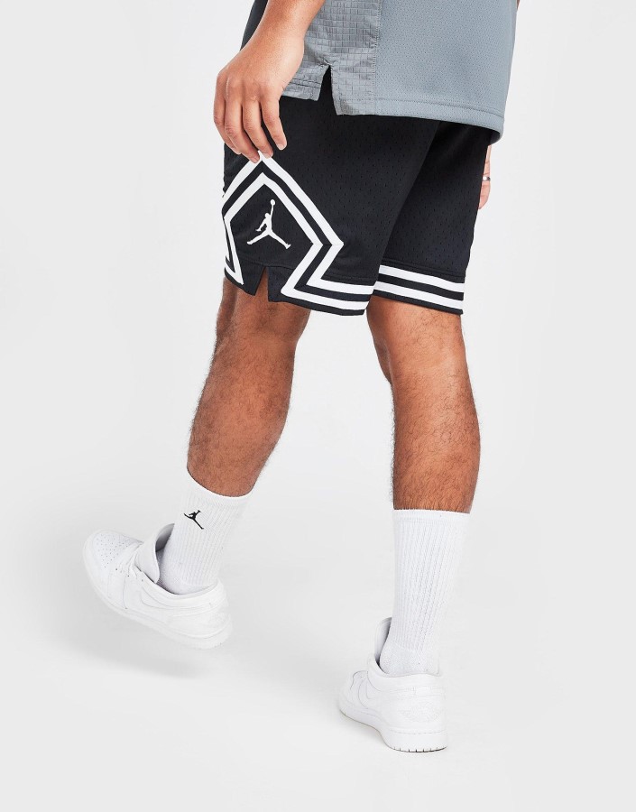 Jordan Dijamantne Kratke Hlače Crne