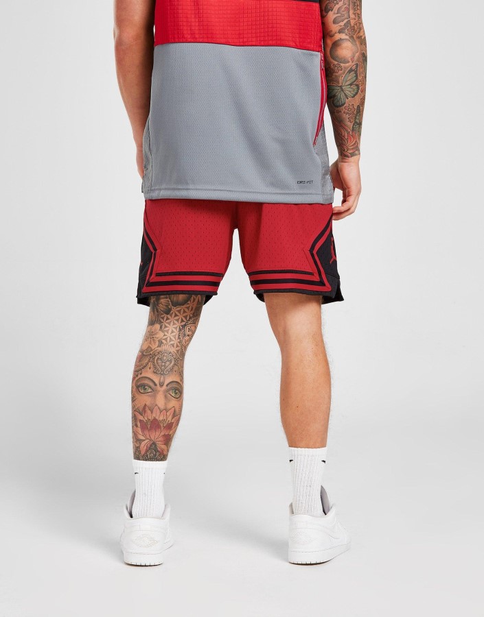 Jordan Diamond Kratke Hlače Crvene