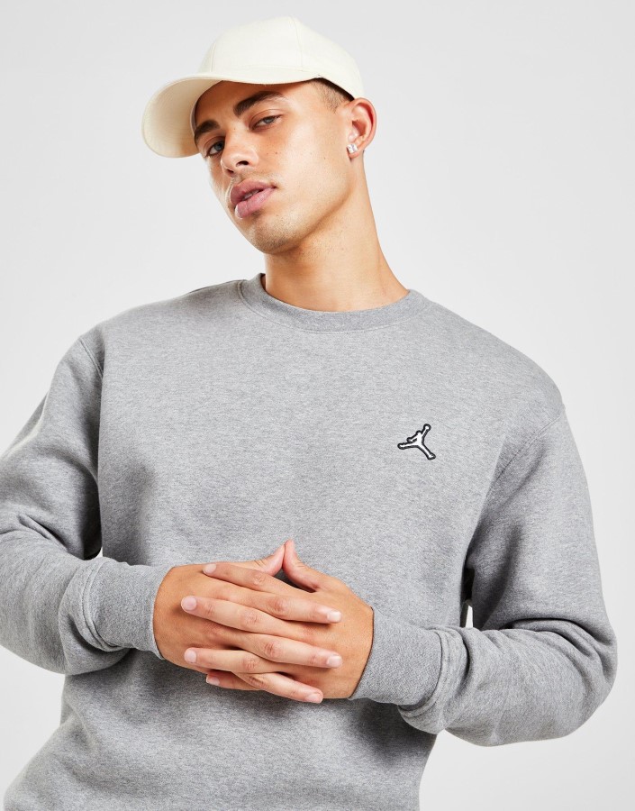 Jordan Essential Crew Trenirka Siva