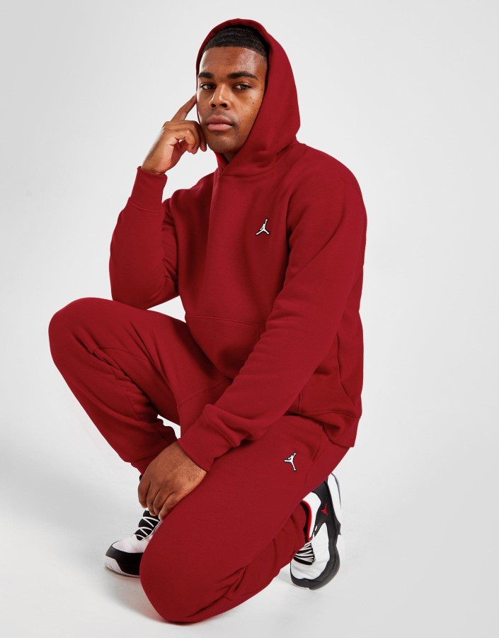 Jordan Esencijalne Flis Joggers Crvene