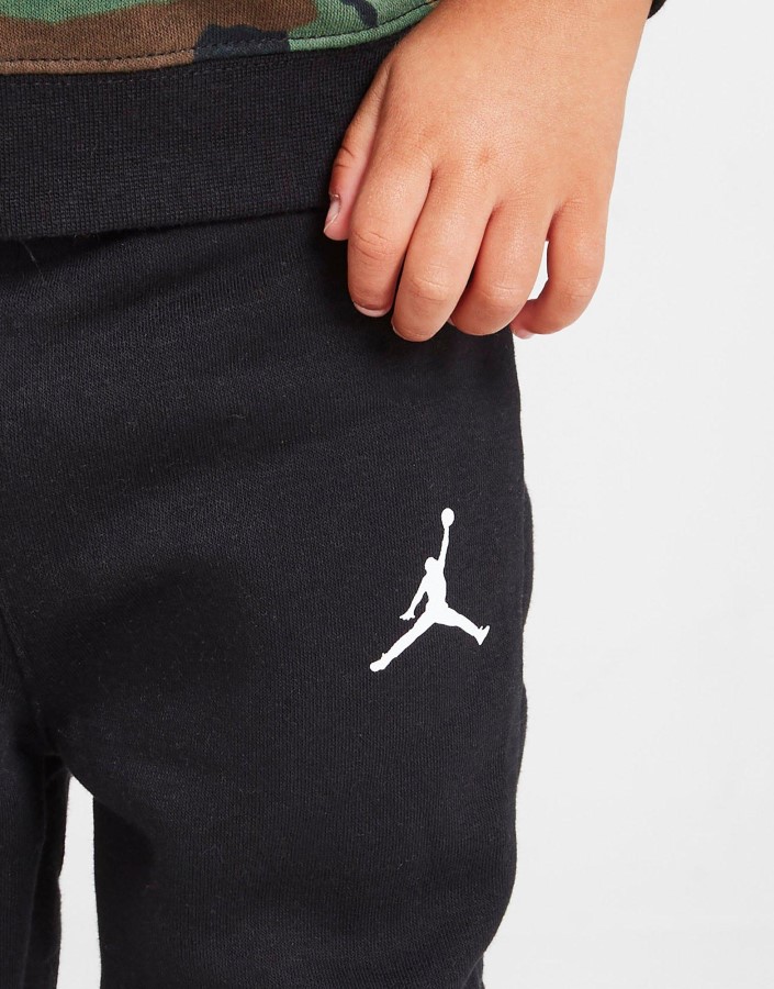 Jordan Essential Full Zip Hoodie Trenirka Infant Black