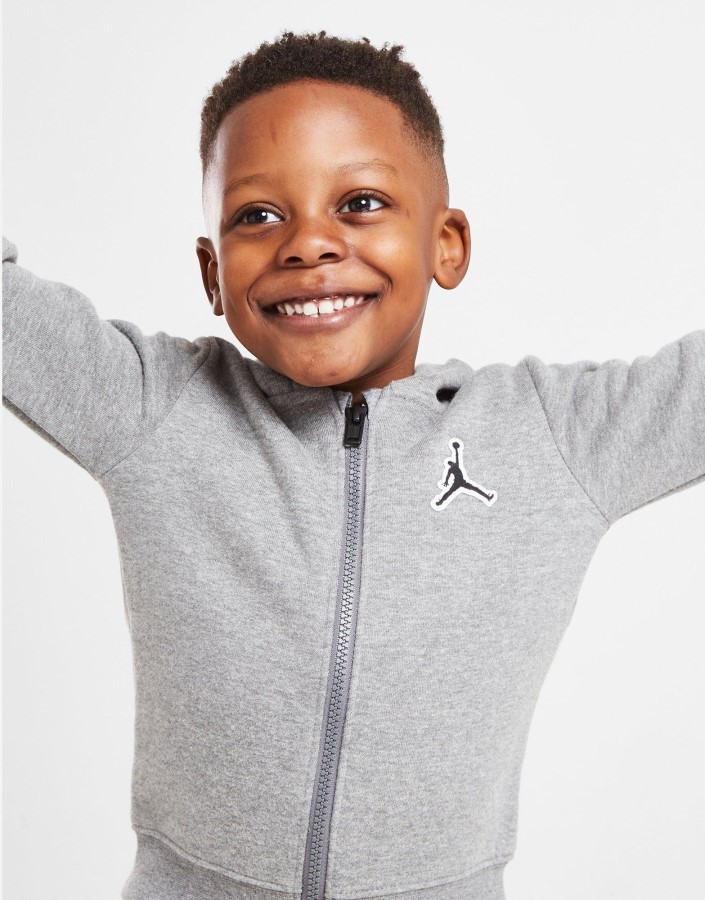 Jordan Essential Full Zip Trenirka Infant Grey