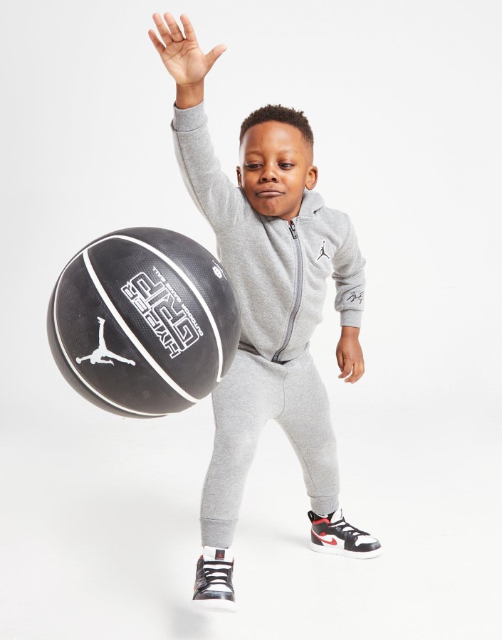 Jordan Essential Full Zip Trenirka Infant Grey