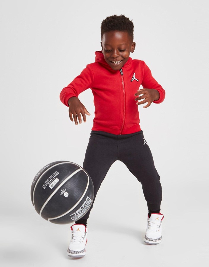 Jordan Essential Trenirka S Patentnim Zatvaračem Infant Crvena