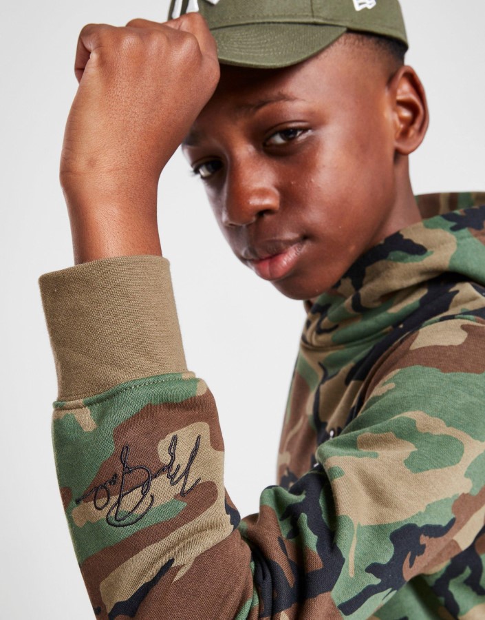 Jordan Esencijalna Majica S Kapuljačom Junior Zelena