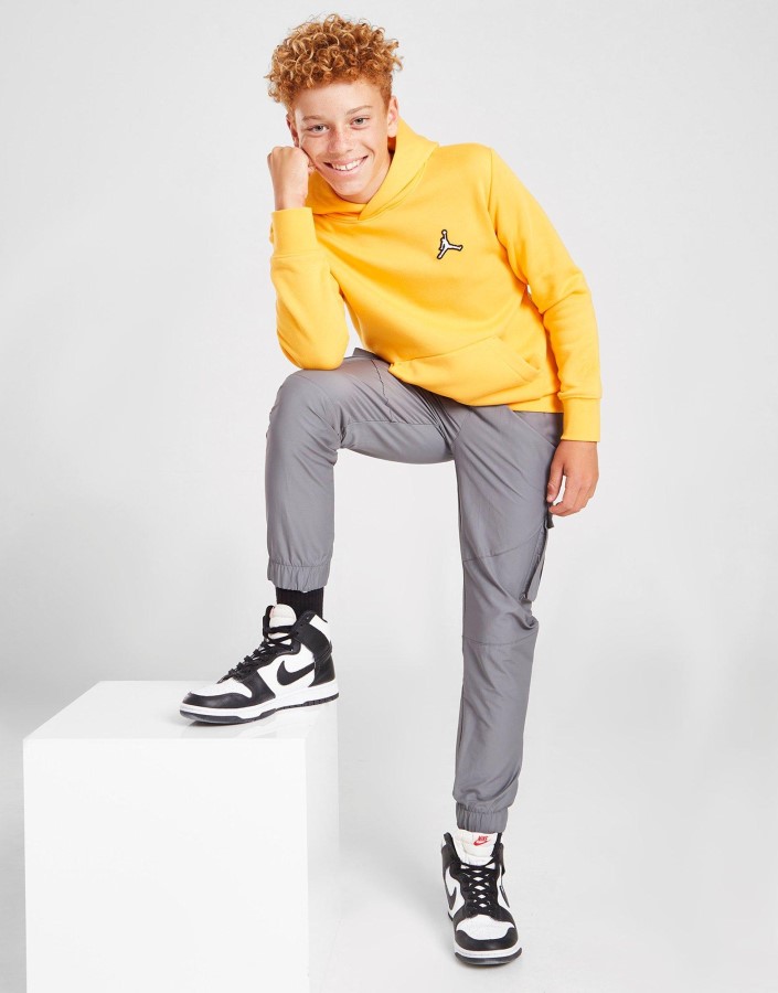 Jordan Esencijalna Majica S Kapuljačom Junior žuta