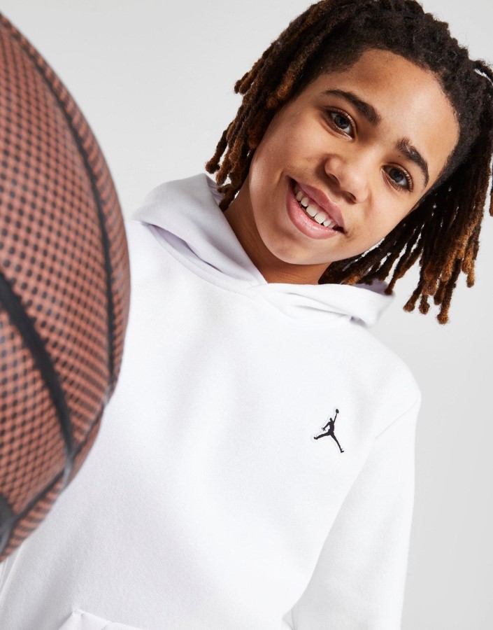 Jordan Essential Jumpman Majica S Kapuljačom Junior Bijela