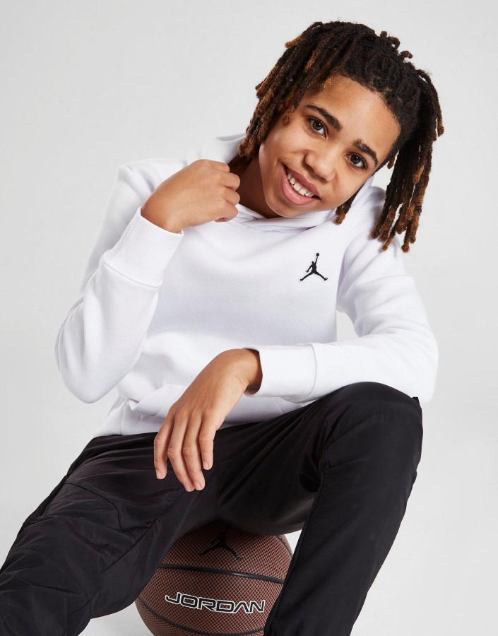 Jordan Essential Jumpman Majica S Kapuljačom Junior Bijela