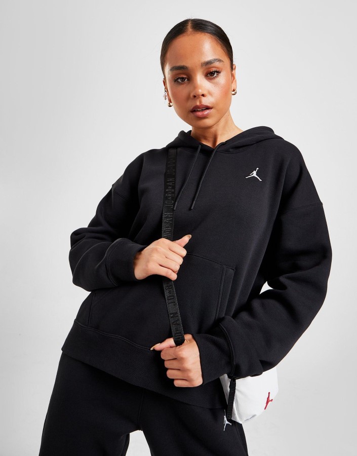 Jordan Essential Majica S Kapuljačom Preko Glave Crna