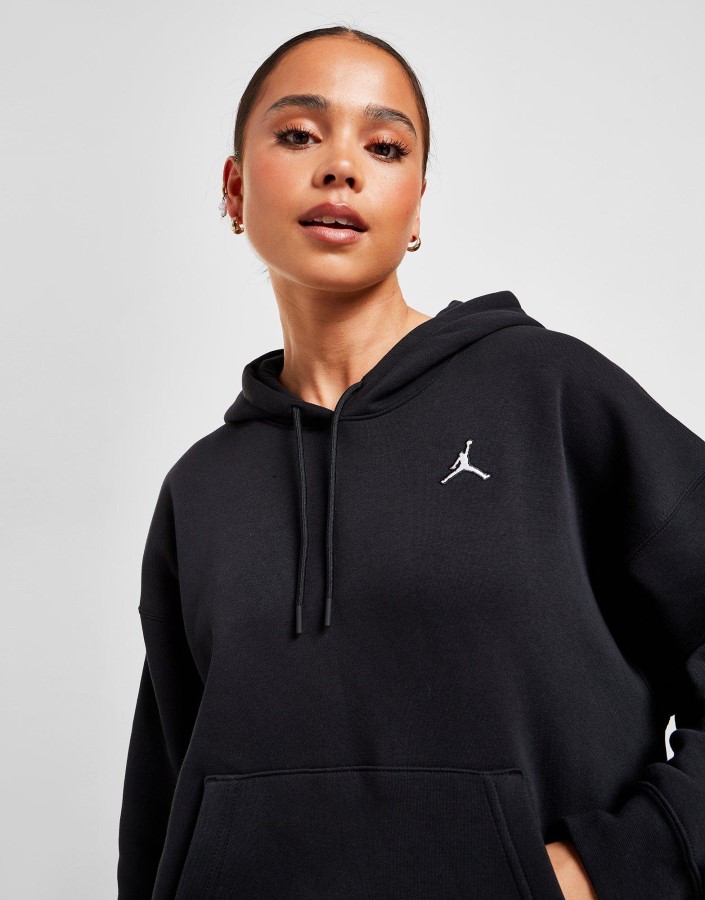 Jordan Essential Majica S Kapuljačom Preko Glave Crna