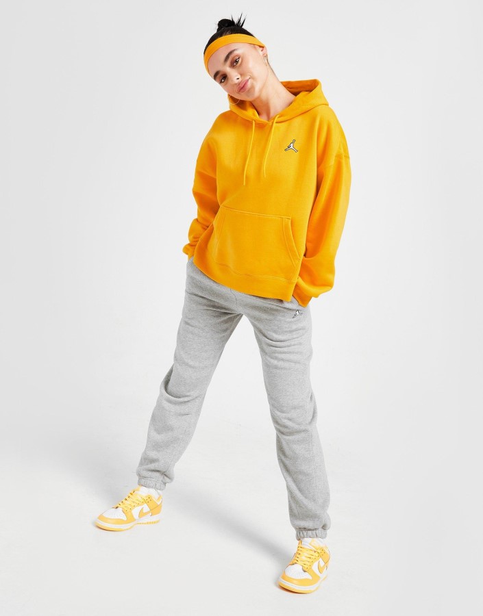 Jordan Esencijalna Majica S Kapuljačom Preko Glave žuta