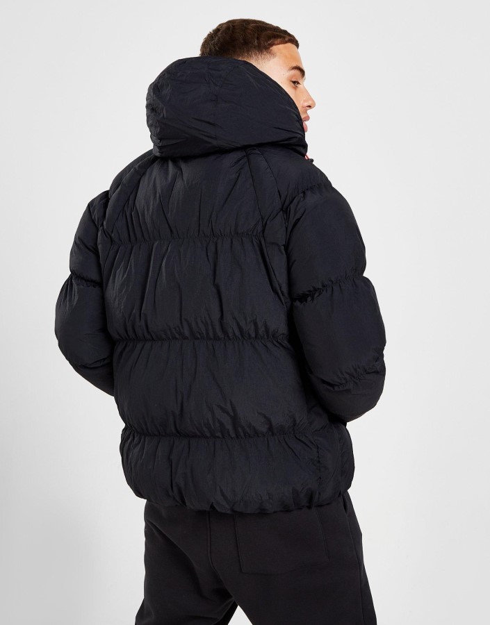 Jordan Esencijalna Podstavljena Jakna Crna