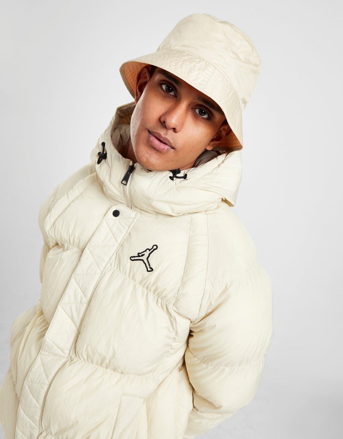 Jordan Essential Podstavljena Jakna Smeđa